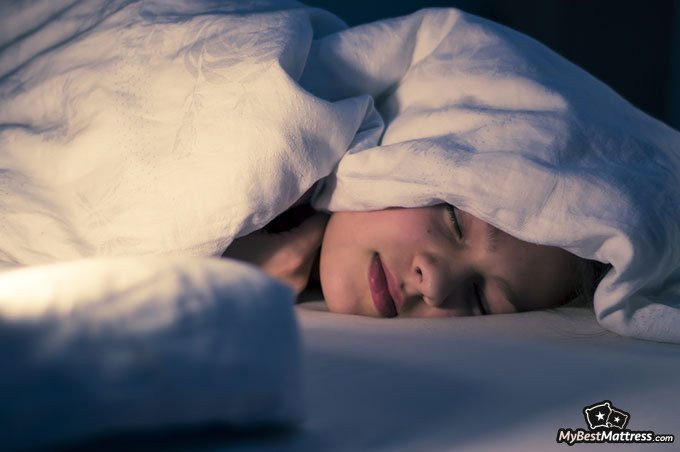 Talking in your sleep: boy sleeping Talking in your sleep: boy sleeping