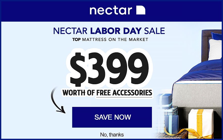 Exclusive Nectar Mattress Black Friday Sale (2021)