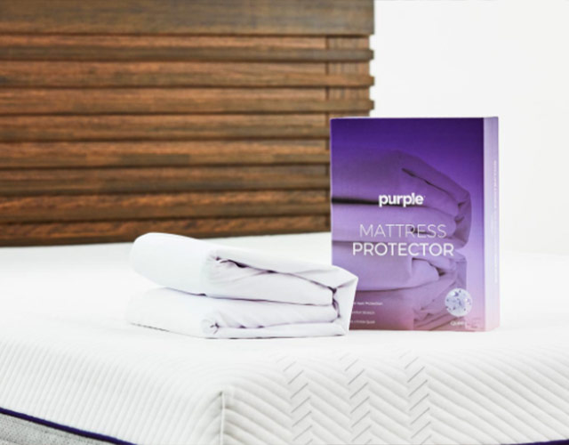 buy purple mattress protector wueen