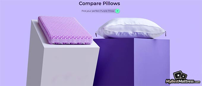 purple pillow vs purple harmony